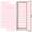 Color 4, variant on Pink 2 Pcs School Locker Magnetic Wallpaper for Girls 12" x 36" Pink White Zigzag Minimalist Reusable Removable Locker Accessories Back to School Supplies