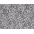 thumbnail image 2 of Zelouf French Metallic Crochet Lace, Sewing, DIY, Crafts Fabric by the Yard, Beige/silver, 3 Yard, 2 of 2