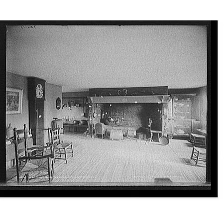Historic Print, The Kitchen, Washington's headquarters [i.e. Ford Mansion], Morristown, N.J., 18" x 24"
