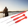 thumbnail image 4 of Aguja De Taladro De Pescado, Ganchillo De Pesca, Juego De 3 Anticorrosión Portátil Pesca En El Mar Para Amantes De La Pesca Pesca En El Lago Pesca ANGGREK HG2717, 4 of 8