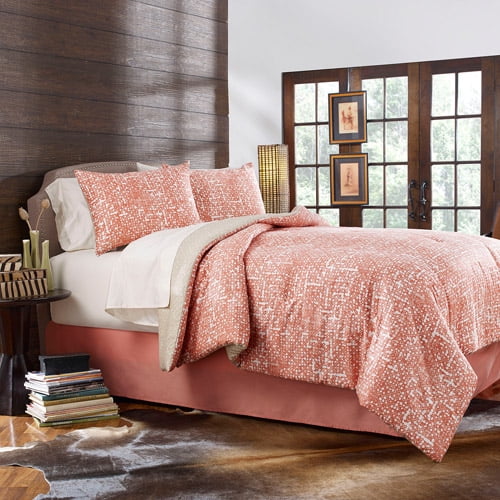 Grove Hill Block Print Lattice 3Piece Bedding Duvet Set