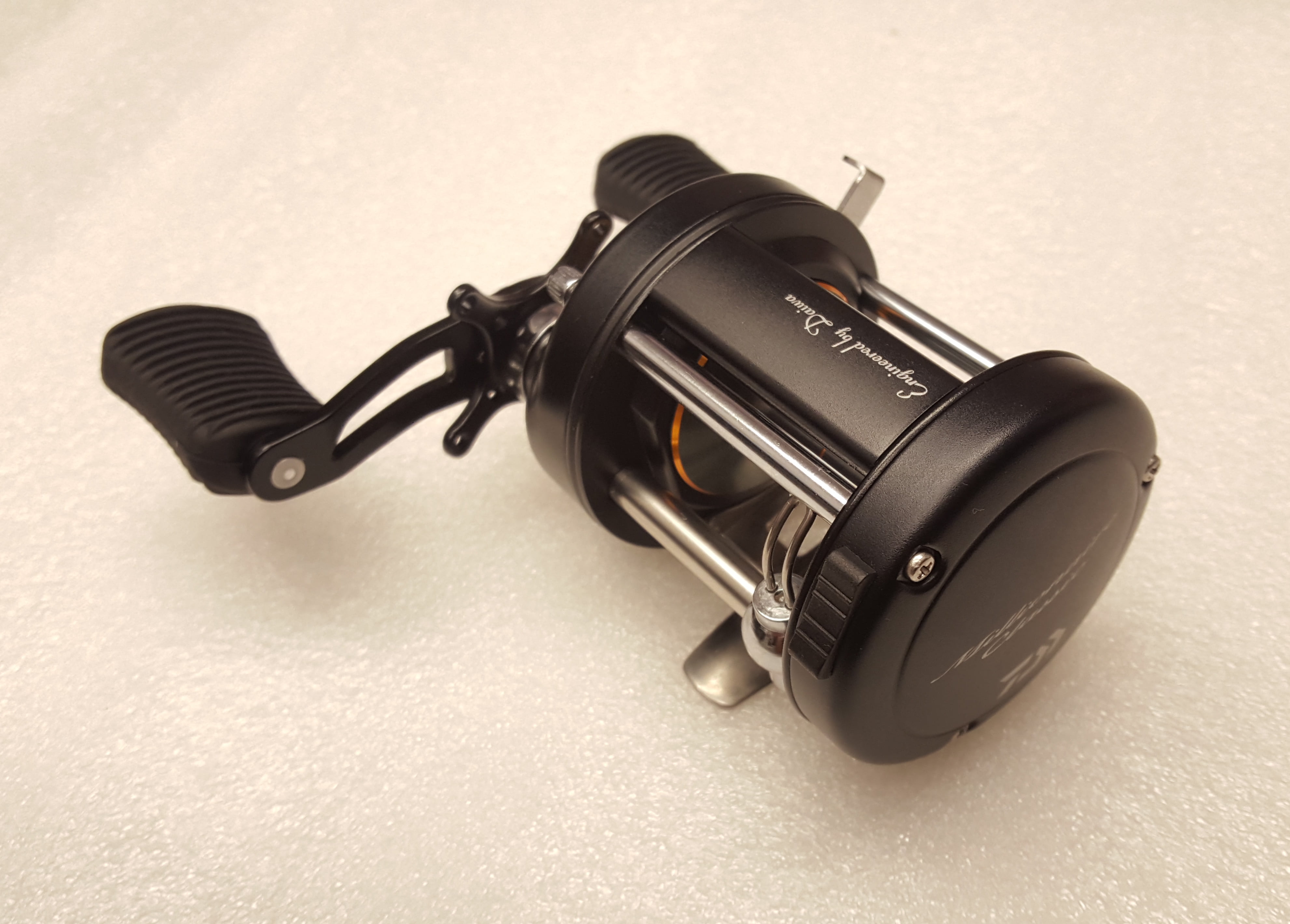 Daiwa Millionaire Classic UTD 250 Casting Reel 5.1:1 Gear Ratio, 24.50  Retrieve Rate, 9 lb Max Drag, H/MH Action, Left Hand 