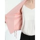 thumbnail image 5 of INSPIRE CHIC Chaqueta estilo cárdigan con frente abierto elegante para mujer, chaqueta recortada de oficina de trabajo Rosa XL, 5 of 5