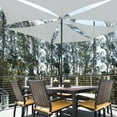 thumbnail image 2 of Yescom 2 Pack 3 Ft 97% UV Block Triangle Sun Shade Sail Canopy Outdoor Awning Yard, 2 of 11