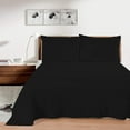thumbnail image 2 of Flat Bed Sheet 100% Egyptian Cotton [ Black Solid - King Size] Breathable, Easy to Wash 800 Thread Count 1Pc Flat Sheets - 102 Inches x 108 Inches, 2 of 5
