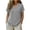 Gray-01, variant on Tops for Women V Neck Plain T-Shirts Casual Loose Short Sleeve Blouses Relaxed Summer Vacation Shirts