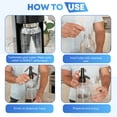 thumbnail image 4 of Sodafall Fizz Saver Soda Bottle Dispenser Siphon Compatible with Sodastream Bottles, 4 of 7