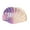 Purple, variant on Xinwanna Hair Clip Gradient Color Hollow Design Shell Shape Hair Claw Plastic Resin Material Strong Grip Back Head Hair Claw (Blue)