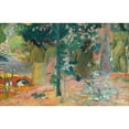 thumbnail image 3 of Gauguin, Paul 24x17 Black Modern Framed Museum Art Print Titled - The Bathers, 3 of 5