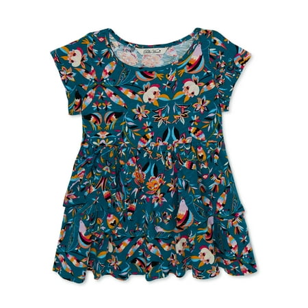 

The Pioneer Woman Mommy and Me Toddler Girls Printed Ruffle Dress Sizes 12M-5T