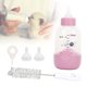 thumbnail image 5 of Biberón de 100 ml, Biberón para Mascotas, Biberón de Leche Portátil Con 3 Plas de Mini Tetina de Repuesto para para Todas Las Rasas de Cachorros Recién Nacidos, Conejos, 5 of 7