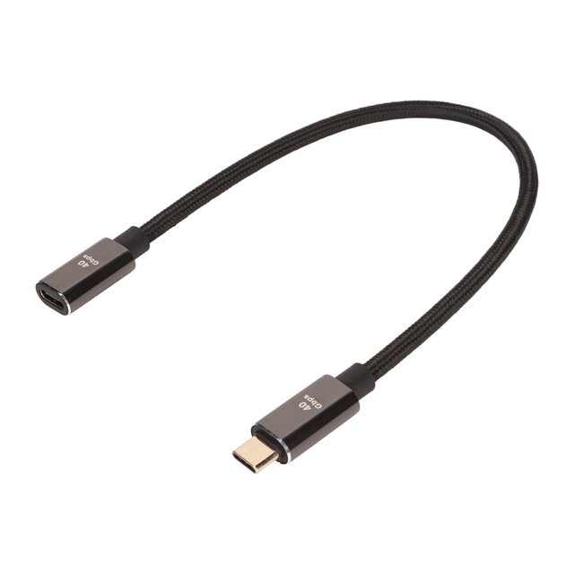 Mecanografíe el cable de extensión de C USB C al cable del USB C para 4 para la computadora de escritorio