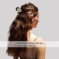 thumbnail image 4 of Clip de garra cruzada, clip de pelo antideslizante, accesorios de garra de pelo mate, clip de garra para mujeres y niñas, 4 of 5
