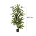 thumbnail image 4 of Huisuilinss Artificial Dracaena Tree 6ft, 4ft/5ft Tall Fake Dracaena Plants with Planter, Artificial Dragon Tree Indoor Floor Plant for  Living Room Home Office Decoration, 4 of 7
