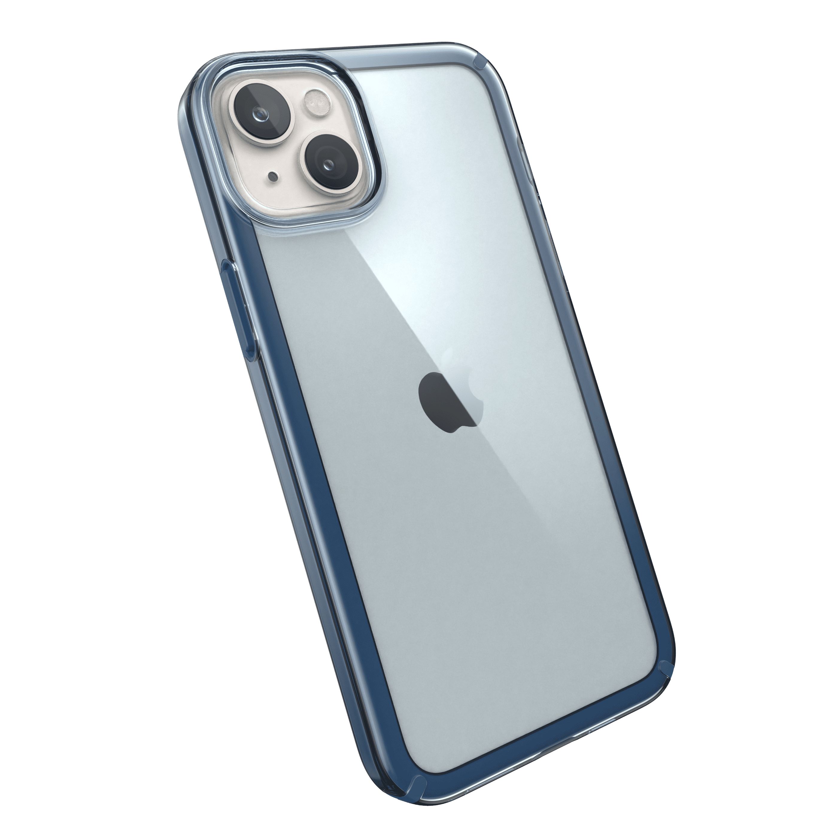 Speck iPhone 14 Plus GemShell Case in Clear and Navy