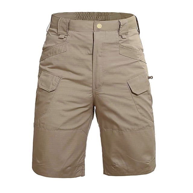 Grrvtrz Shorts Cargo de Randonnée pour Hommes, Shorts Tactiques d'Extérieur Extensibles à Séchage Rapide, Shorts de Golf de Camping Légers avec Multiples Poches