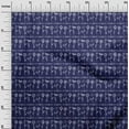 thumbnail image 3 of oneOone Velvet Dark Blue Fabric Block Craft Projects Decor Fabric Printed By The Yard 58 Inch Wide-8E, 3 of 5