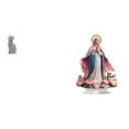 thumbnail image 1 of Estatua de gato, figura de escritorio, adorno acrílico, escultura de resina, arte moderno creativo, decoración minimalista de pie, base estable, adecu, 1 of 8
