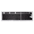 thumbnail image 2 of Two Colors Injection Keyboard Keycaps, OEM Keyboard Keycaps Wear  Ergonomic Design  for 78/82/84/87 Keys Keyboard for 61/64/68/71 Keys Keyboard Orange Red Black Letters,Black Red, 2 of 8