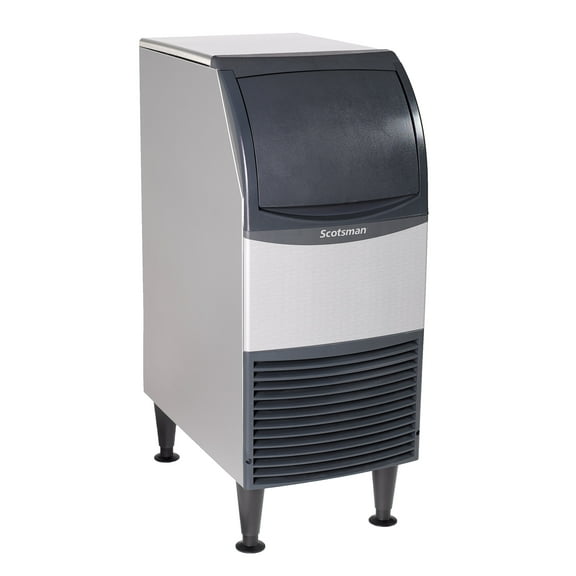 Scotsman UN0815A-1 Undercounter 15" Width, Air Cooled, Nugget Ice Machine - Up to 79 lb. Production, 36 lb. Storage