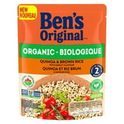 Quinoa et riz brun à saveur d’ail BEN’S ORIGINAL(MC) Biologique
