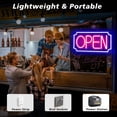 thumbnail image 5 of Open Signs for Business, Light Up LED Neon Open Sign for Business Window Storefront, Lighted Open Lights for Retail Bar Cafe Bakeries Barber, USB Powered 16 inch, 5 of 8