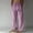 Purple, variant on EGNMCR Men's Lightweight Pants, Cargo Pants Men, Linen Pants Men, Mens Casual Loose Fit Elastic Waist Pants Men Fashion Print Casual Elastic Waist With Pocket Trousers Sport Pants Men Polyester Pants