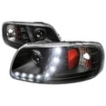 thumbnail image 1 of Black Projector Headlights for 1997-2003 Ford F150, 1 of 1