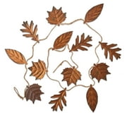 Way To Celebrate Harvest Iron Leaf Garland