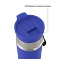 thumbnail image 4 of Contigo Water Bottle, 28 Oz, Stainless Steel, Vacuum Insulated Leakproof, DualSip 2-Way Lid, Wild Indigo, 4 of 8