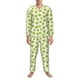 thumbnail image 3 of Balery Green Frog Pijama para Hombre de Dos Piezas con Manga Larga, Conjunto de Dormir y Descanso Suave con Bolsillos-XX-Large, 3 of 7