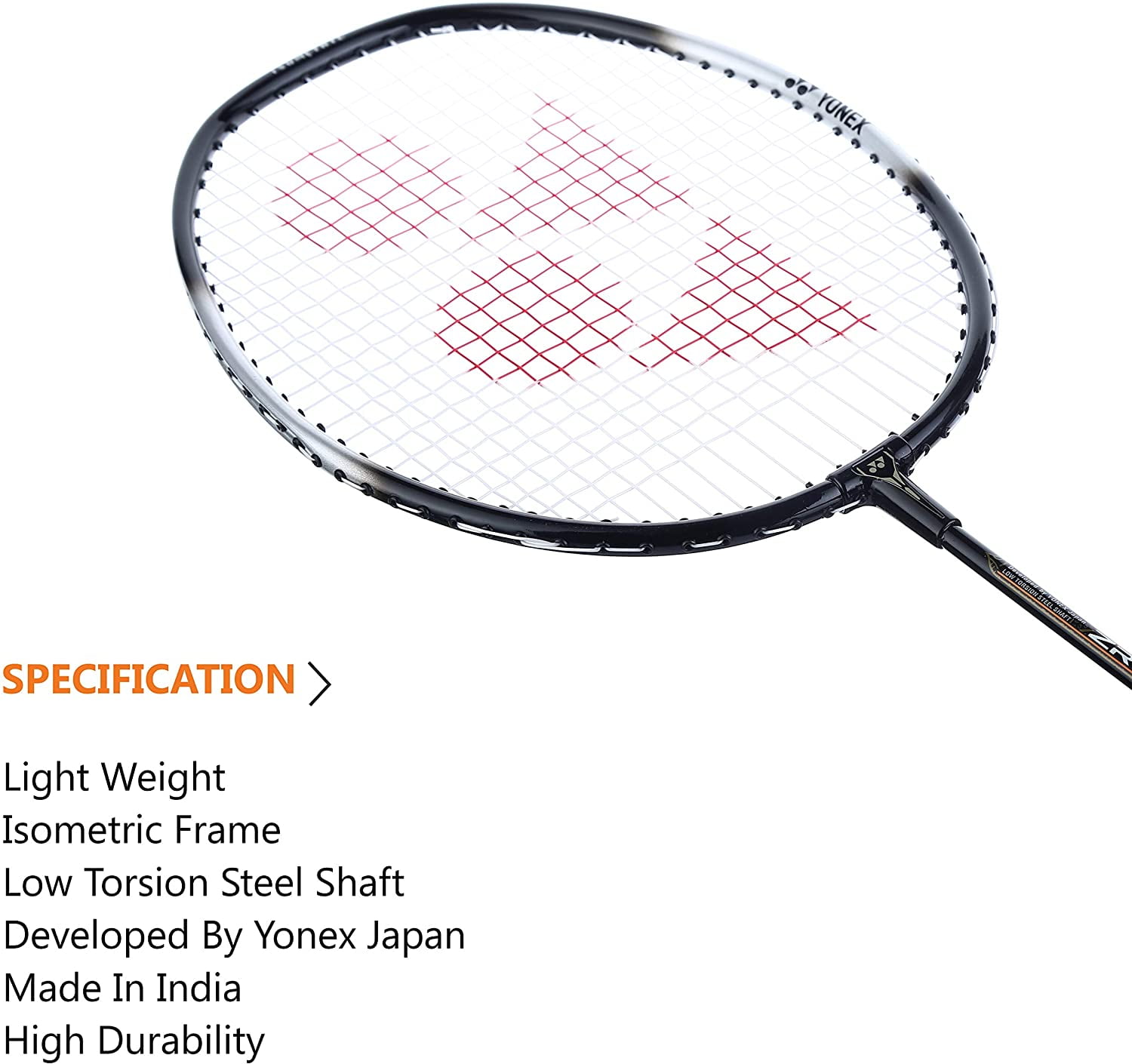 Amazon.com : YONEX ZR 100 Light Aluminium Blend Badminton