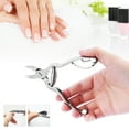 New Barrel Spring Toe Finger Cuticle Nail Clippers Professional