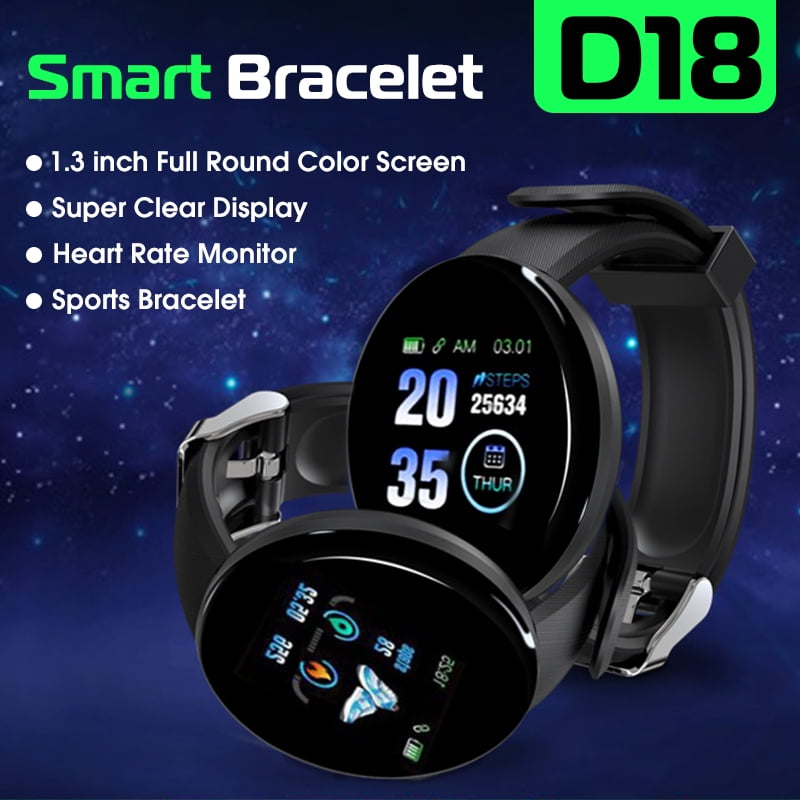 smartwatch with blood pressure oxygen heart rate & sleep quality monitor