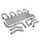 thumbnail image 1 of Kit de tubos de escape DNA Motoring ZTL-25SS, 16 unidades, 2.5 pulgadas, acero inoxidable, 1 of 7