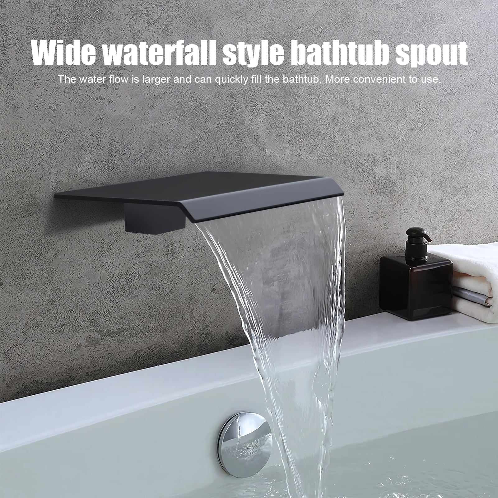 Fogcroll Shower System Set with 10 Inch Round Rain Shower Head and Handheld Wall Mounted, High Pressure Rainfall Shower Faucet Fixture Combo Set with 2 in 1 Handheld Showerhead Adjustable Spray Ankle