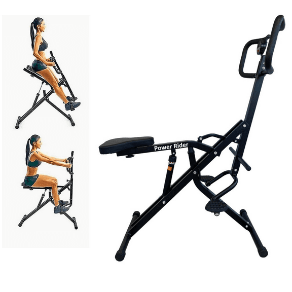 Iron Bar 765464444585 Foldable Crunch Power Rider Fitness Abdominal Workout Body Exercise Machine