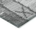 thumbnail image 6 of Dalyn Rugs Machine Washable Indoor/Outdoor Chantille Gray 2'3" x 7'6" Runner Rug, 6 of 7
