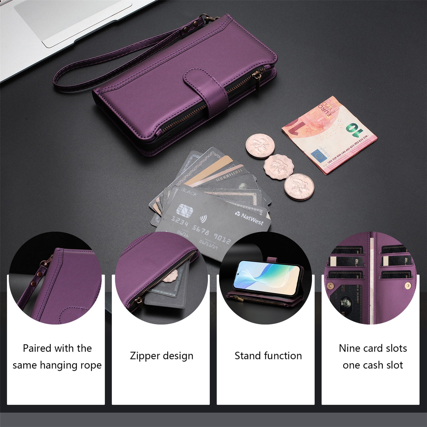 UMIDIGI A15/A15C/ A15T ケース Case UMIDIGI A15T PU Lanyard