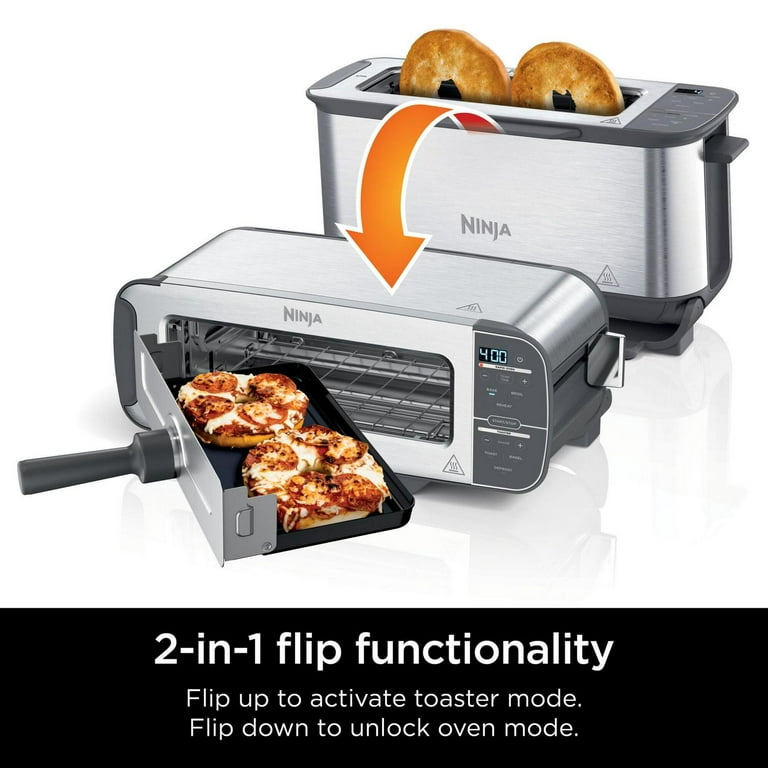 Ninja Foodi 11-in-1 Convection Toaster Oven Functionality Dual Heat FT301  622356582100