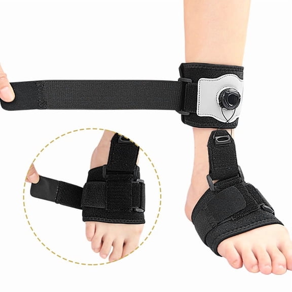 AFO Foot Drop Brace, Improve Walking Gait, Effective Relieve Pain, Drop Foot Braces For Walking with Shoes, Adjustable Foot Orthosis Brace Support for Sleep, Plantar Fasciitis for Left & Right