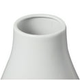 thumbnail image 5 of DecMode 20" Rounded Matte White Ceramic Vase, 5 of 12