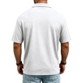 thumbnail image 5 of Polo Shirts for Men Summer Short Sleeve T Shirts Classic Fit Moisture Wicking Casual Collared Tee Tops, 5 of 7