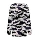 thumbnail image 5 of Camiseta de manga larga de Halloween para mujer: Top informal con estampado festivo de calabaza y murciélago, 5 of 5