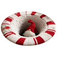 thumbnail image 1 of Christmas 3D Rug – Christmas Optical Rugs Decorative Rug With Depth Pattern Theme Halloween Patterns Santa Quilted Round Fabric For Home Parties, 1 of 4