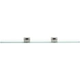 thumbnail image 3 of Alno A8450-24-MB Contemporary Ii 24" Glass Shelf - Black, 3 of 6