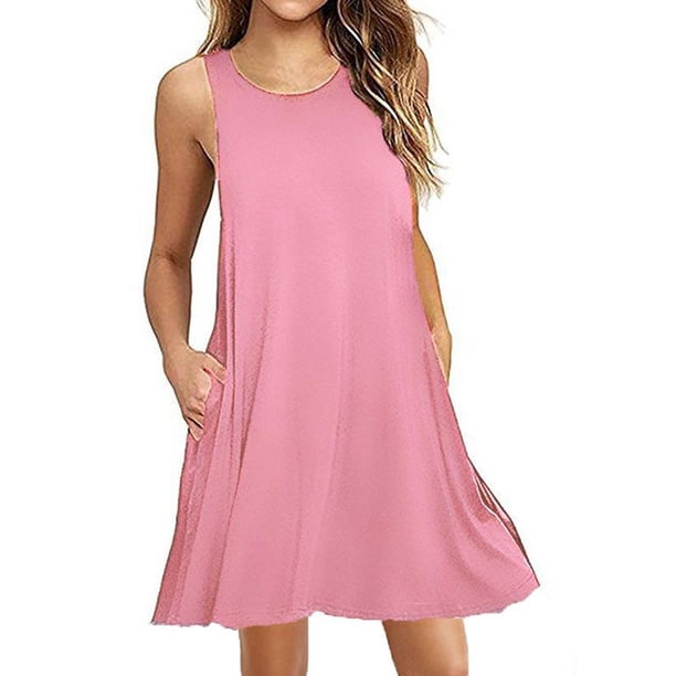 Vestido de verano negro azul para mujer 2022 de poliéster de manga corta con cuello redondo vestido suelto informal vestido blanco de calle para mujer Vestidos Tan Jianjun unisex
