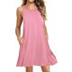 thumbnail image 1 of Vestido de verano negro azul para mujer 2022 de poliéster de manga corta con cuello redondo vestido suelto informal vestido blanco de calle para mujer Vestidos Tan Jianjun unisex, 1 of 2