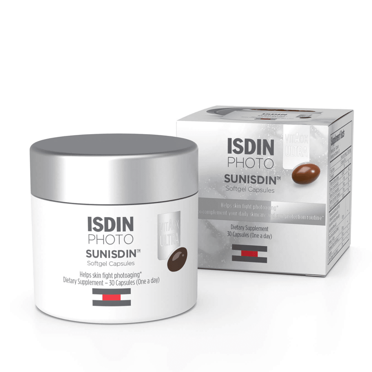 ISDIN Sunisdin Daily Antioxidant Supplement with Vitamins and ...