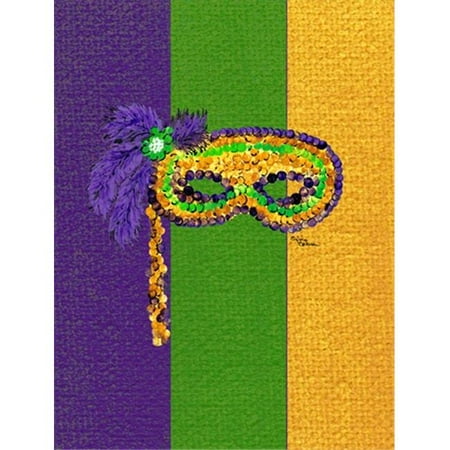 mardi gras garden flags
